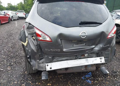 2013 Nissan Murano Sl from USA, damaged, VIN JN8AZ1MW4DW304163